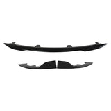 2022-2025 Toyota Corolla Auris 5-Door Gloss Black 3PC Front Bumper Lip