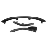 2022-2025 Toyota Corolla Auris 5-Door Matte Black 3PC Front Bumper Lip