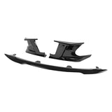 2022-2023 Toyota Corolla Gloss Black Front Bumper Lip + Side Canards