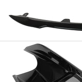 2022-2023 Toyota Corolla Gloss Black Front Bumper Lip + Side Canards