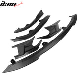 2019-2021 Toyota Corolla Matte Black 3PCS Front Bumper Lip+Side Canard