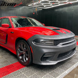 2015-2023 Dodge Charger  Front Bumper Cover Grill Kit Widebody Black P