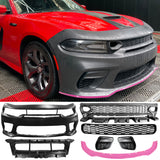 2015-2023 Dodge Charger Widebody SRT Front Bumper Cover + Pink Lip PP