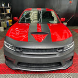 2015-2023 Dodge Charger Widebody SRT Bumper Cover Matte Black Lip PP