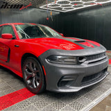 2015-2023 Dodge Charger Widebody SRT Bumper Cover Matte Black Lip PP
