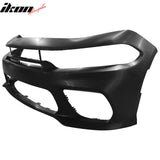 2015-2023 Dodge Charger Widebody SRT Bumper Cover Matte Black Lip PP