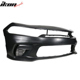 2015-2023 Dodge Charger Widebody SRT Front Bumper Cover Yellow Lip PP