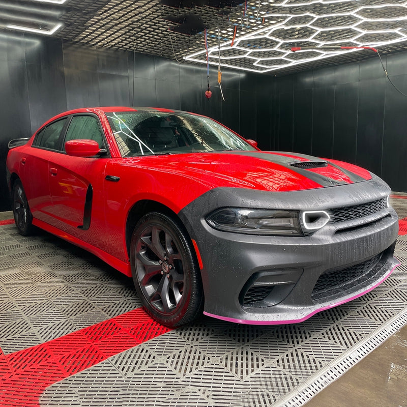 2015-2023 Dodge Charger Widebody SRT LED Bumper Cover Pink Lip PP