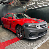 2015-2023 Dodge Charger Widebody SRT Bumper Cover Matte Black Lip PP