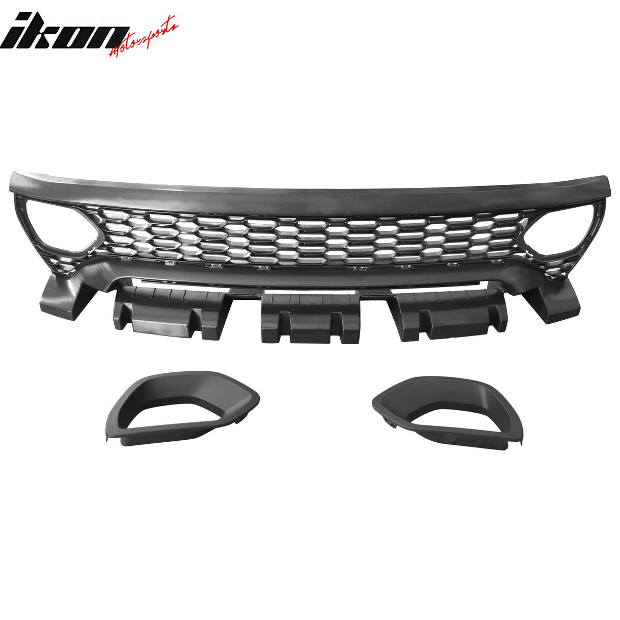 2015-2023 Dodge Charger Widebody SRT Bumper Cover Matte Black Lip PP