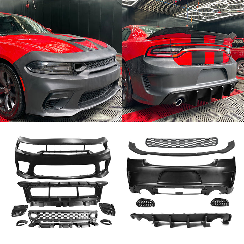 2015-2023 Dodge Charger Widebody SRT Rear & Front Bumper Lip Diffuser