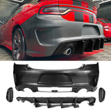 2015-2023 Dodge Charger Widebody SRT Rear & Front Bumper Lip Diffuser