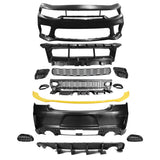 2015-2023 Dodge Charger Rear &  Front Bumper Yellow Lip Diffuser