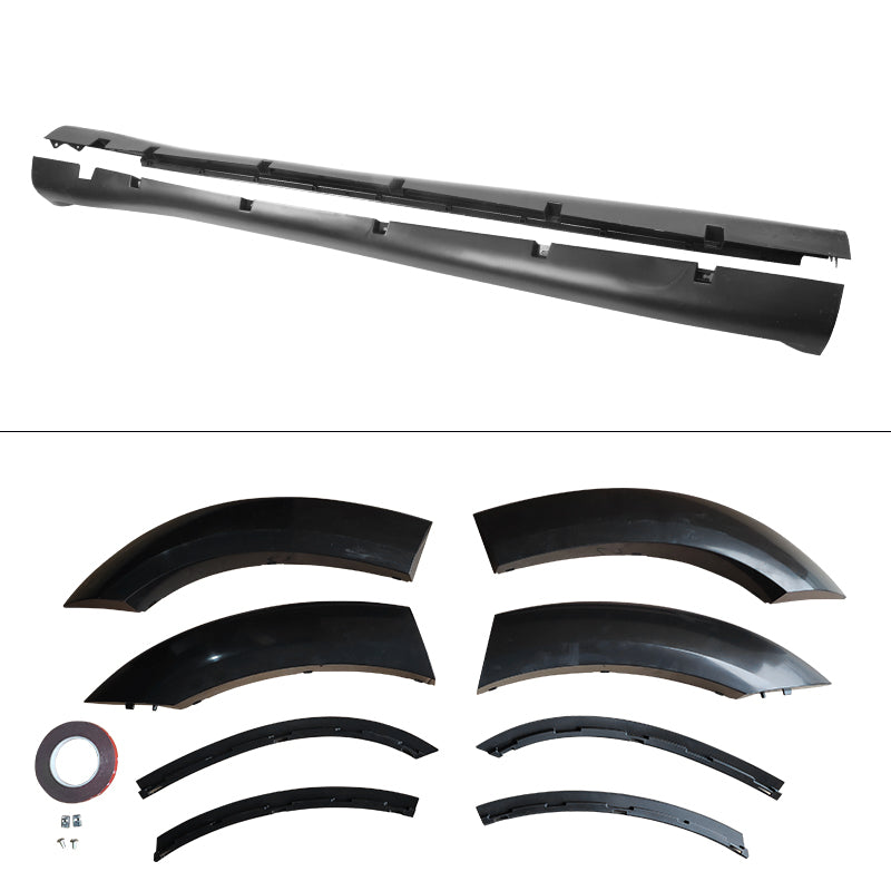 2015-2023 Dodge Charger Widebody Rear Bumper Covers W/ SRT Grilles ABS