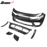 2015-2023 Dodge Charger Widebody Rear Bumper Covers W/ SRT Grilles ABS