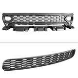 2015-2023 Dodge Charger IKON Gloss Black Front Rear Bumper Covers PP