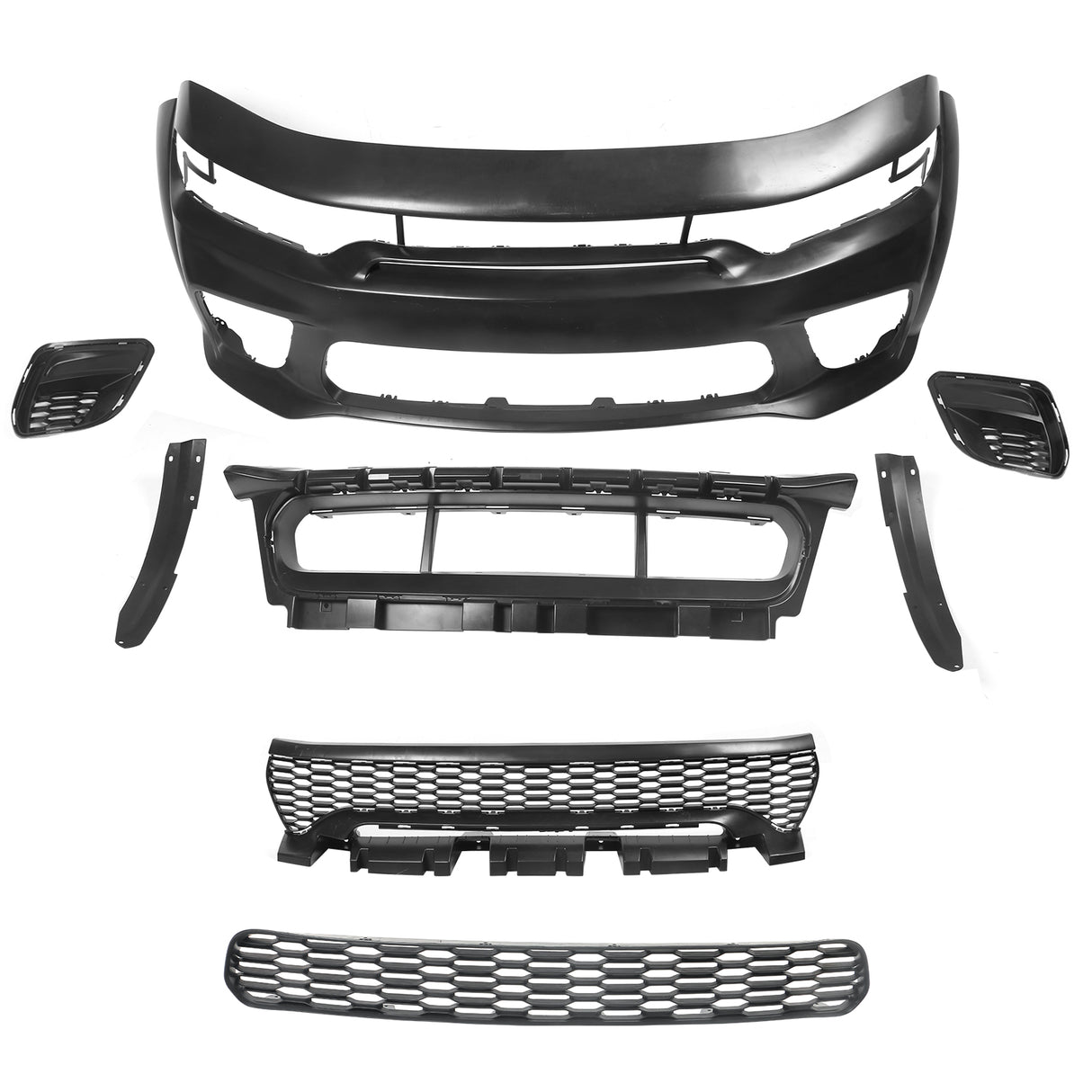 2020-2023 Dodge Charger Front Bumper Cover Widebody W/ Grilles PP