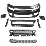 2020-2023 Dodge Charger Widebody Front Bumper Cover W/ SRT Grilles PP
