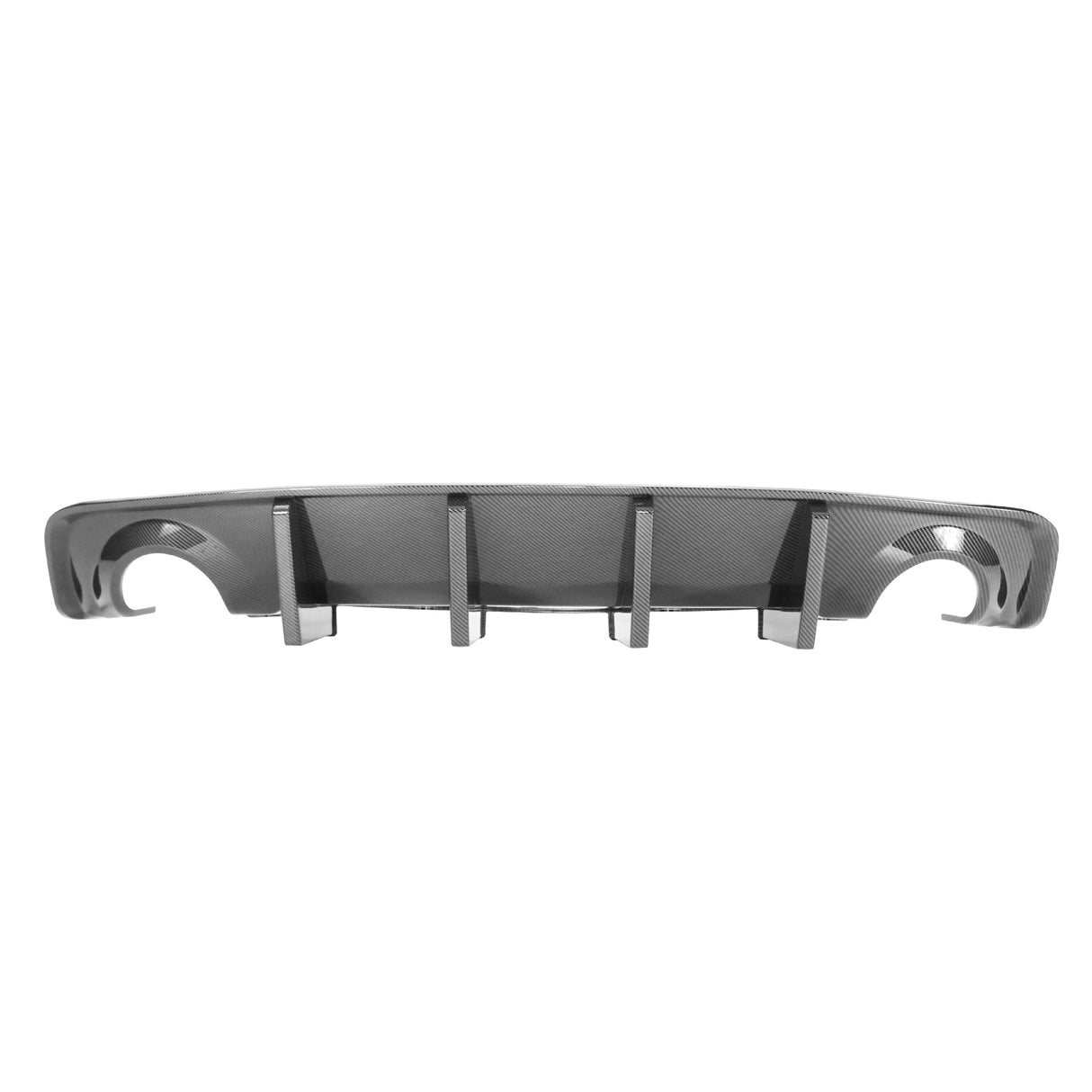 2020-2023 Dodge Charger Bumper  + Carbon Fiber Print Rear Diffuser PP