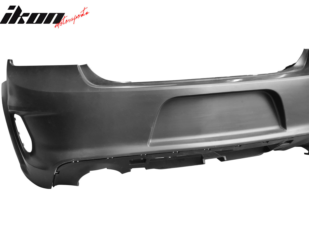 2020-2023 Dodge Charger Bumper  + Carbon Fiber Print Rear Diffuser PP