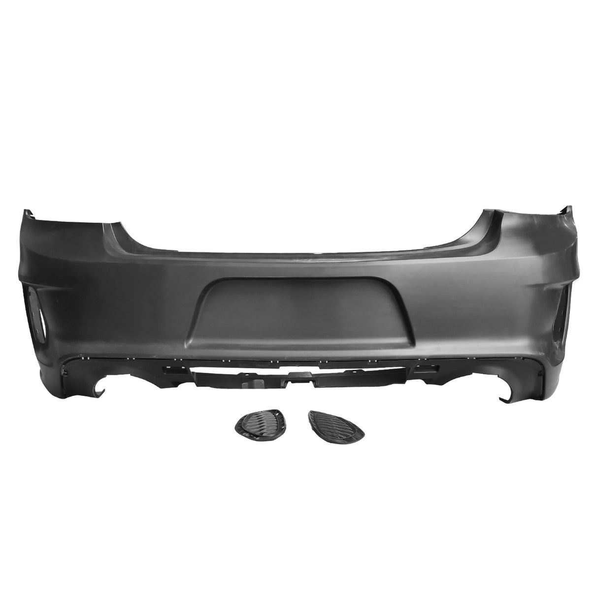2020-2023 Dodge Charger Rear Bumper Cover + IKON Rear Diffuser Black P