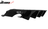 2020-2023 Dodge Charger Rear Bumper Cover + IKON Rear Diffuser Black P