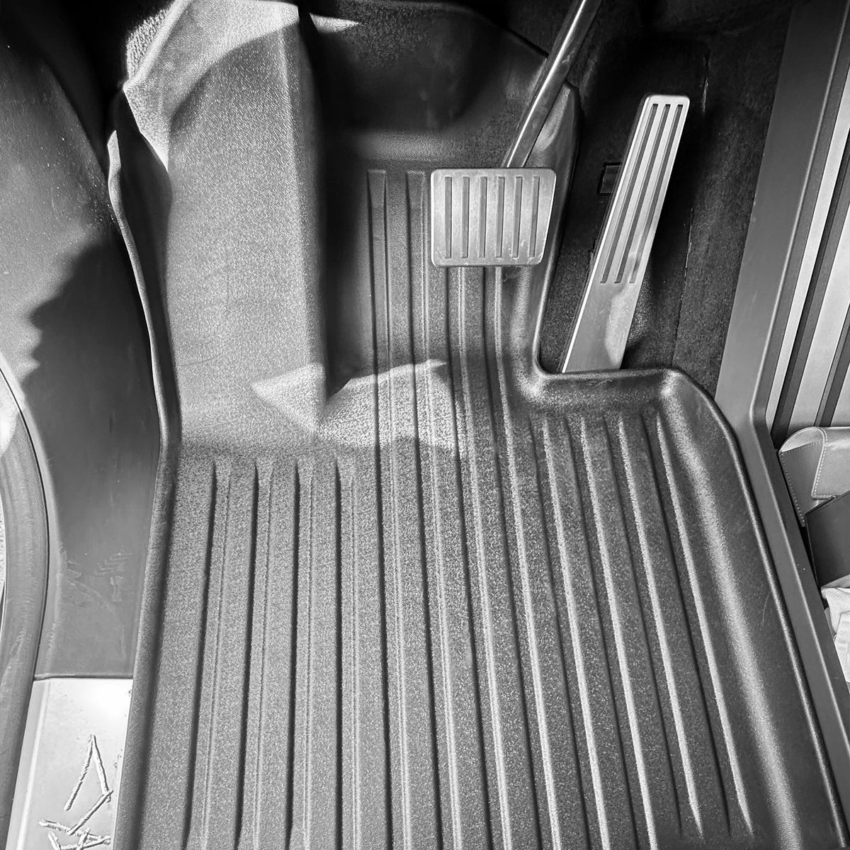 2023-2024 Tesla Cybertruck Front Rear Storage Mats TPE Floor Liners