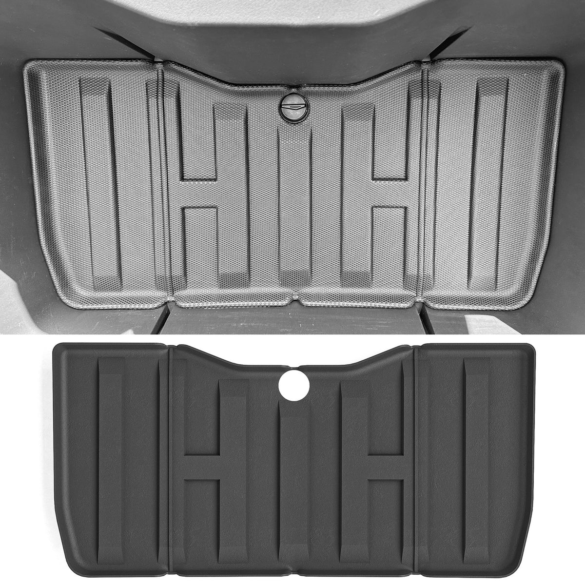 2023-2024 Tesla Cybertruck Front Rear Floor Mats Truck Bed Mat TPE