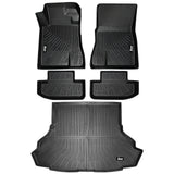 2015-2023 Ford Mustang 3D Floor Mats All Weather Trunk Carpets TPE