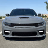 2015-2023 Dodge Charger IKON Matte Black Rear Bumper Cover Diffuer PP