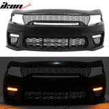 2015-2023 Dodge Charger Widebody Whole Bumper Kits Diffuser LED PP
