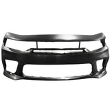 2015-2023 Dodge Charger Widebody SRT Black Front Bumper W/LED Light PP