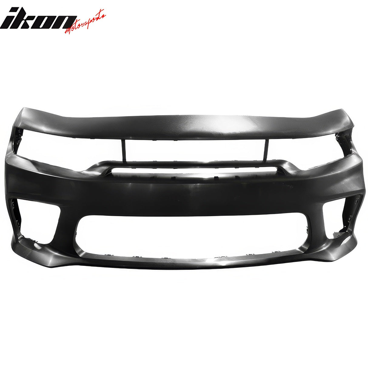 2015-2023 Dodge Charger Widebody SRT Black Front Bumper W/LED Light PP