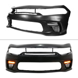 2015-2023 Dodge Charger Widebody SRT Unpainted Front Rear LED Bumpers