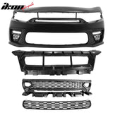 2015-2023 Dodge Charger Widebody SRT Unpainted Front Rear LED Bumpers