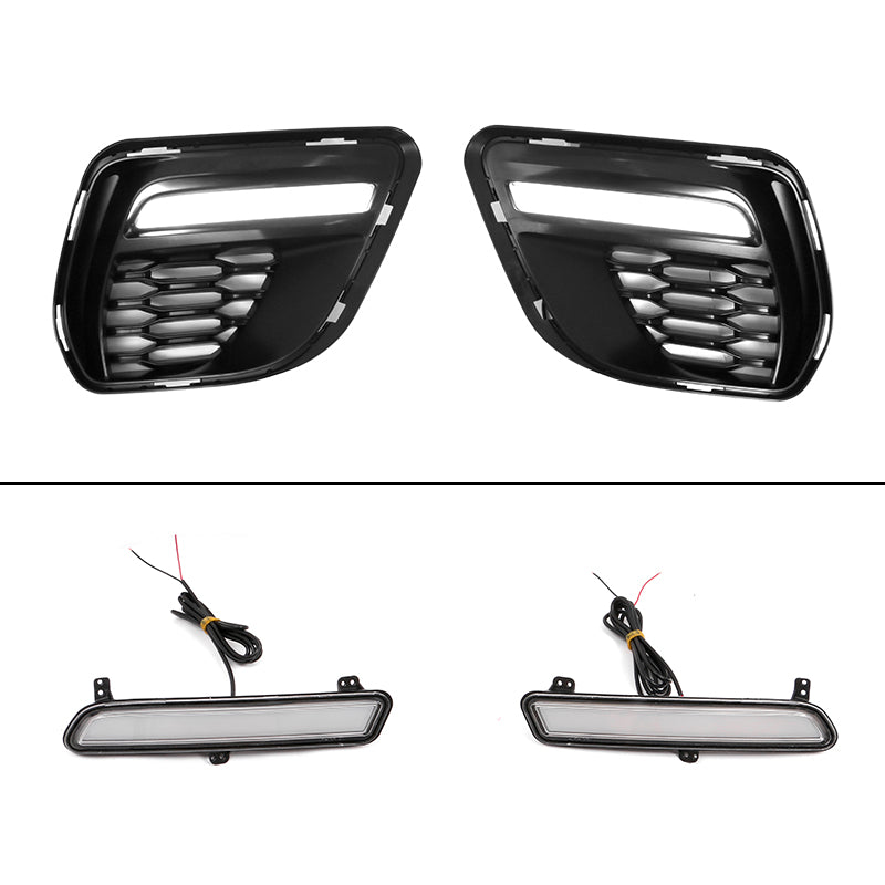 2015-2023 Dodge Charger Widebody SRT LED Front Bumper Cover Pink PP