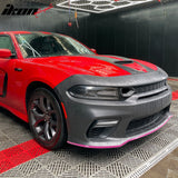 2015-2023 Dodge Charger Widebody SRT LED Front Bumper Cover Pink PP