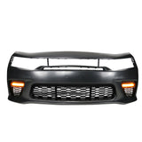2015-2023 Dodge Charger Widebody SRT Bumper Cover Yellow Lip LED