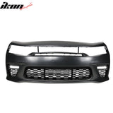 2015-2023 Dodge Charger Widebody SRT Bumper Cover Yellow Lip LED