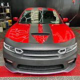 2015-2023 Dodge Charger Widebody SRT LED Front Bumper Pink Lip PP