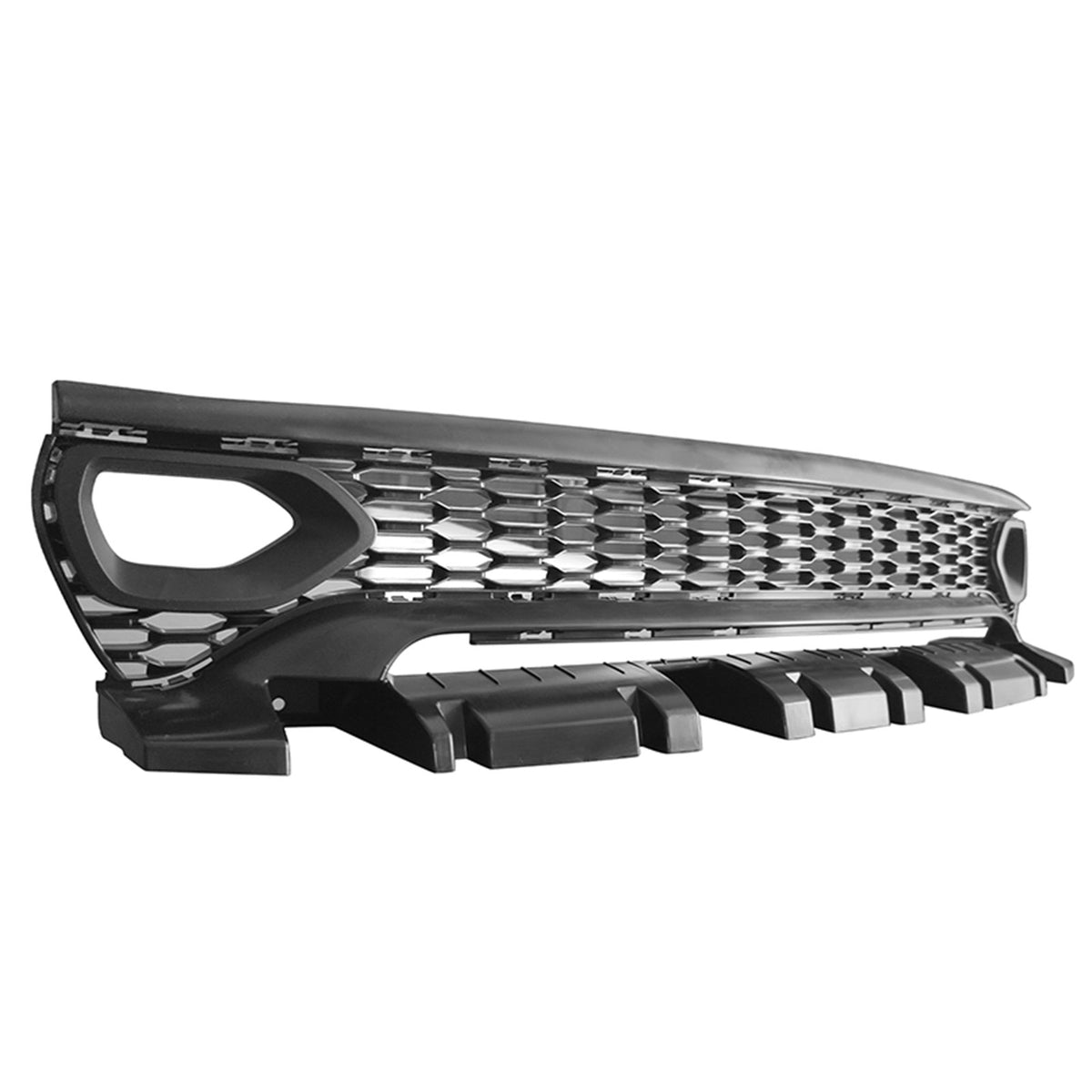 2015-2023 Dodge Charger Widebody LED Bumper Cover Matte Black Lip PP