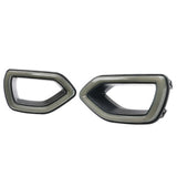 2015-2023 Dodge Charger Widebody LED Bumper Cover Matte Black Lip PP