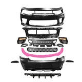 2015-2023 Dodge Charger Widebody SRT Rear Front Bumper Pink Lip PP LED