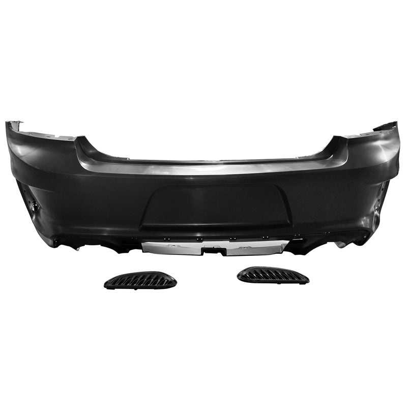 2015-2023 Dodge Charger Widebody SRT Rear Front Bumper Pink Lip PP LED