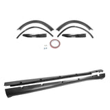 2015-2023 Charger Widebody Rear Bumper Covers W/ SRT Grilles LED ABS