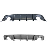 2015-2023 Charger Widebody Rear Bumper Covers W/ SRT Grilles LED ABS