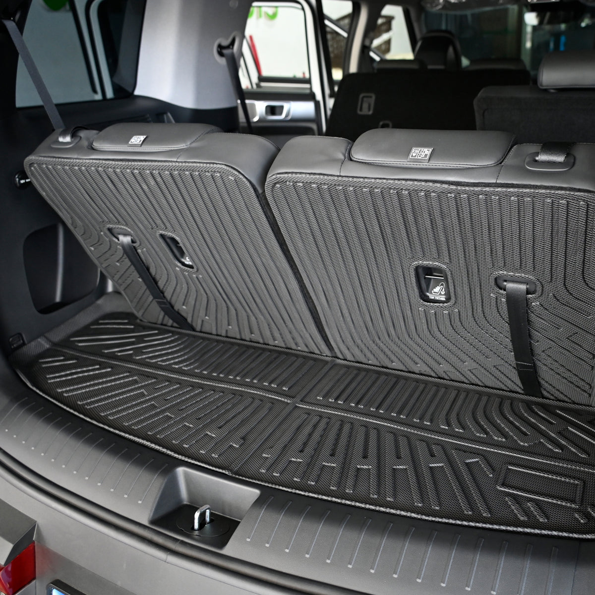2024-2026 Hyundai Santa Fe 3D Molded Floor Mats + Trunk Mat Carpet TPE