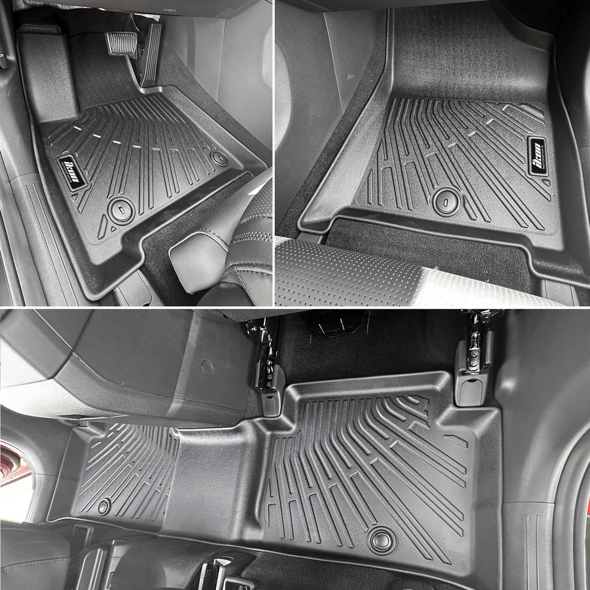 2024-2026 Hyundai Santa Fe 3D Molded Floor Mats + Trunk Mat Carpet TPE