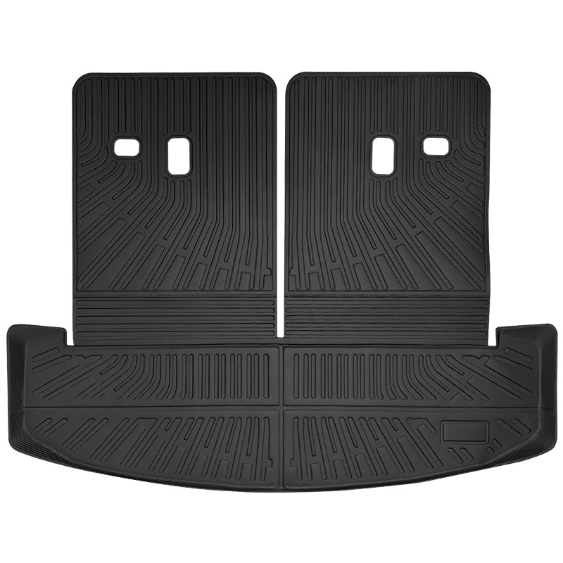 2024-2026 Hyundai Santa Fe 3D Molded Floor Mats + Trunk Mat Carpet TPE