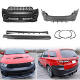 21-24 Dodge Durango Front Rear Bumper Cover Hellcat Style V1 Diffuser